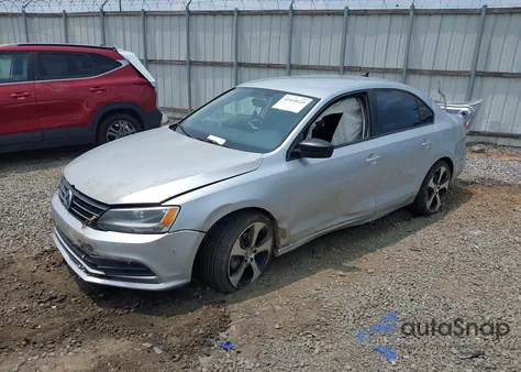 2015 Volkswagen Jetta 1.8T Se from USA, damaged, VIN 3VWD07AJ3FM299004